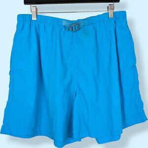 (2/$20) Vintage Denver Hayes Blue Swim Trunks